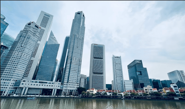 Singapore coastline