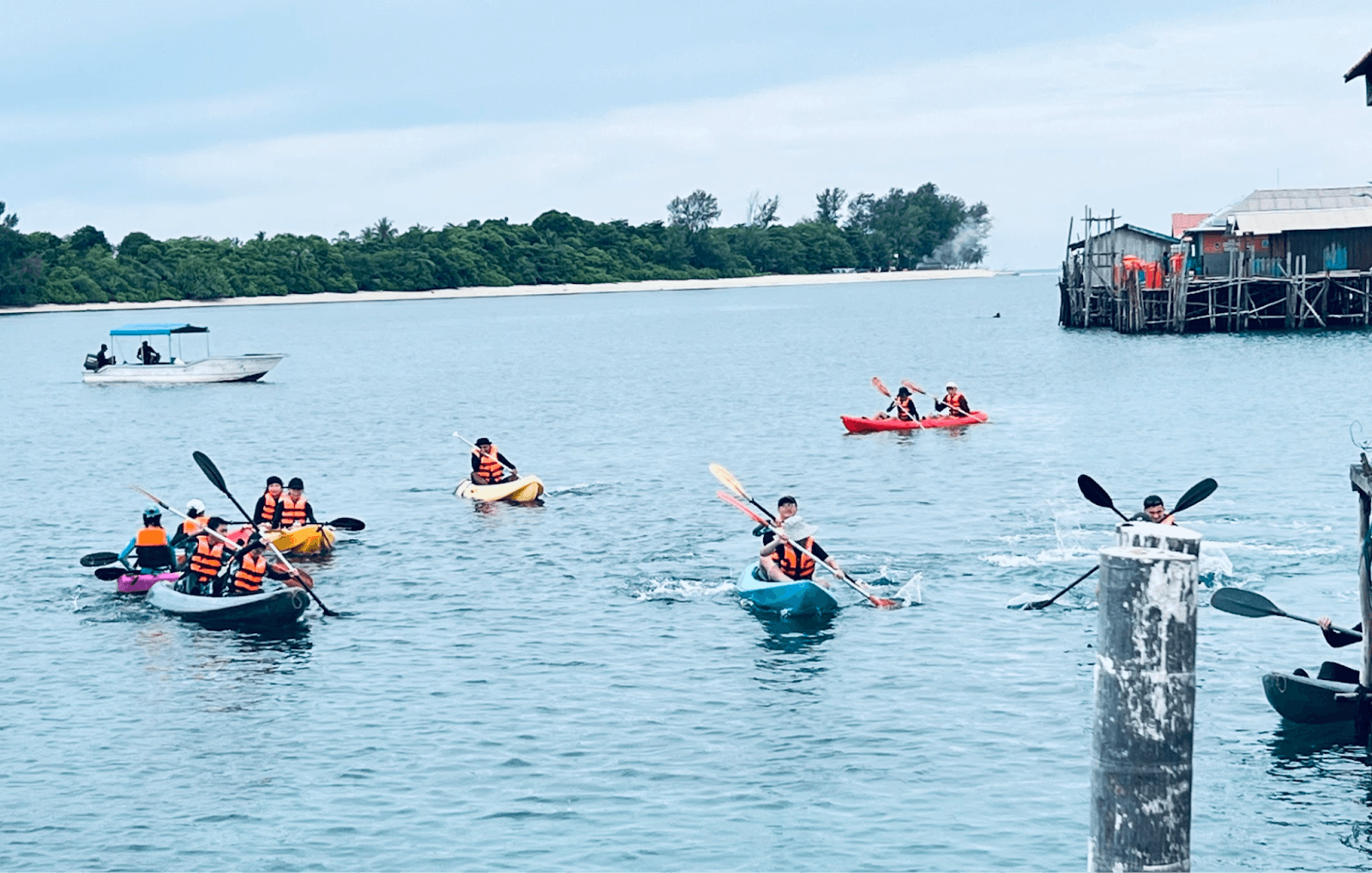 kayaking
